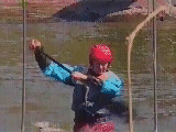 Slalom, gif animaatio 242kb